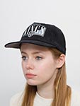 Бейсболка AMERICAN NEEDLE арт. 45082A-LAK Los Angeles Kings Printed Cord NHL (черный)